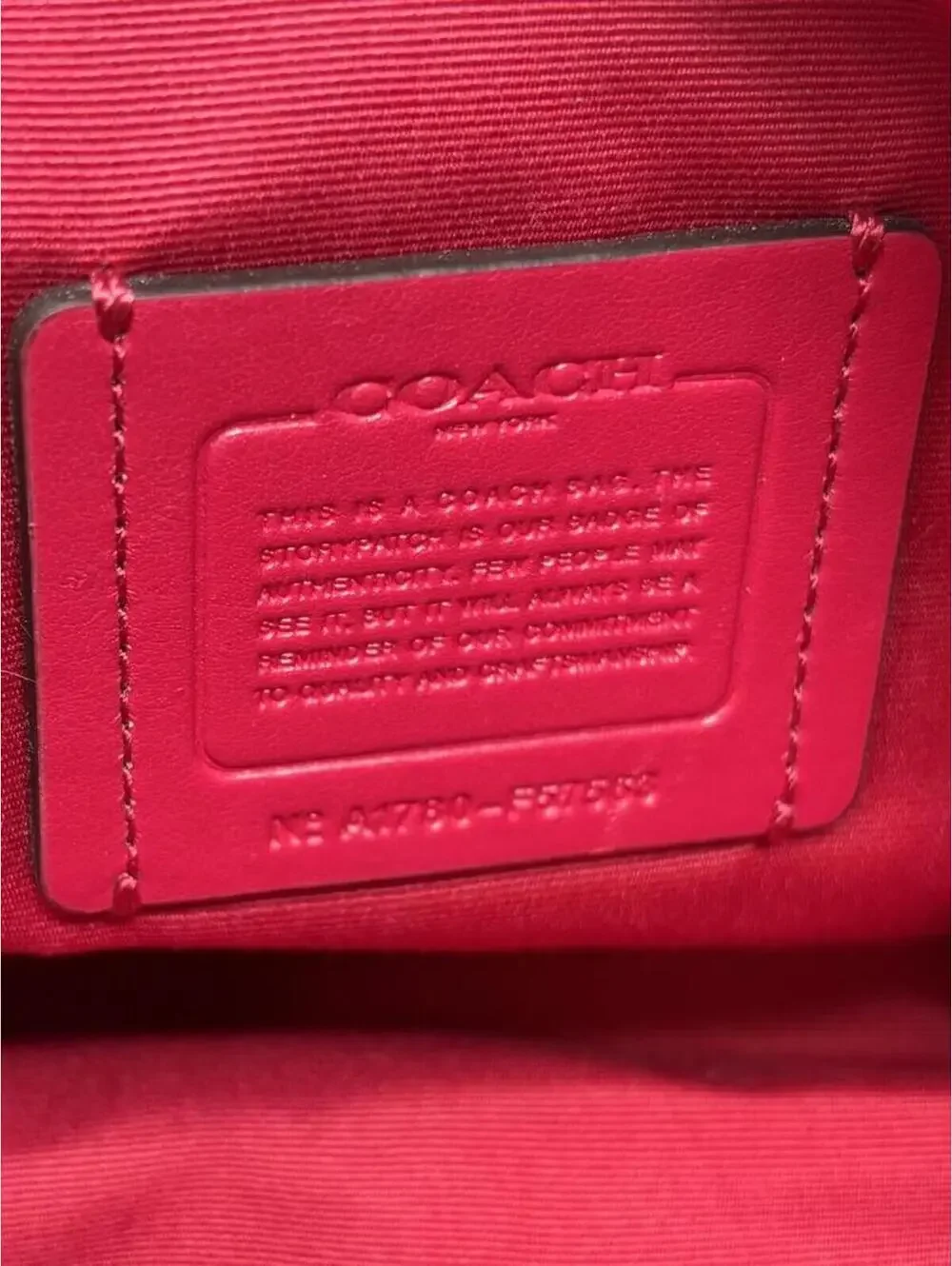 Coach Kelsey Hot Pink Leather Satchel & Shoulder Bag Crossbody Purse - Picture 4 of 8